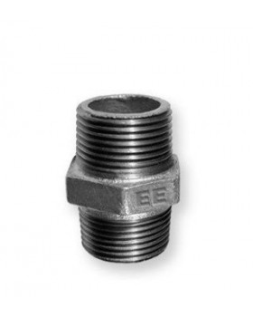 ЕЕ Black Ниппель НР 3/8" черн. арт.38/280
