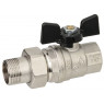 BG Кран шаровый со сгоном 11/4" 322 ВР/НР бабочка