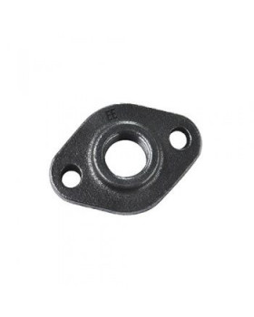ЕЕ Black Фланец 3/4", с 2-мя отверстиями черн. арт.326/326