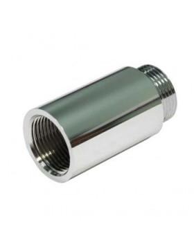 Удл. гайка 3/4" 25мм хром