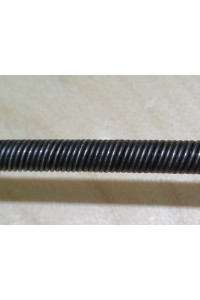 Трос сантехнический для прочистки канализации и вентиляции в ПВХ защите - гибкий вал Ф12мм. х 5 метров с цепной насадкой и переходником на дрель-foto5