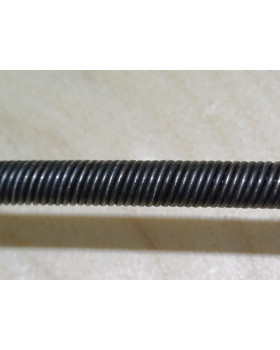 Трос сантехнический для прочистки канализации и вентиляции в ПВХ защите - гибкий вал Ф12мм. х 10 метров с цепной насадкой и переходником на дрель-foto5