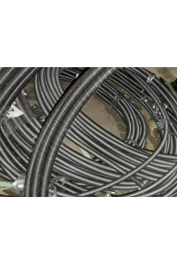 Трос сантехнический гибкий вал с ручкой и наконечником под насадку Ф18мм. х 25 метров-foto2