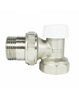 Клапан запорный угловой STI 1/2"