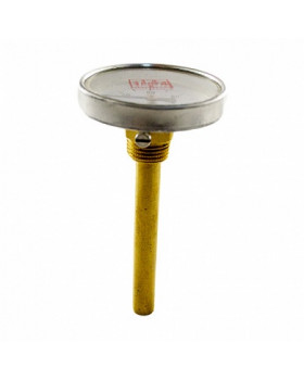 Термометр биметаллический 120°C L=100 Термометр биметаллический 120°C L=100