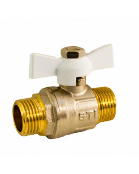 Кран шаровой STI ШШ бабочка 20