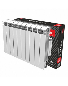 Биметаллический радиатор STI MAXI 500 100 10 секций Биметаллический радиатор STI MAXI 500 100 10 секций