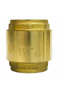 Клапан обратный пружинный STI 40 (латунное уплотнение)