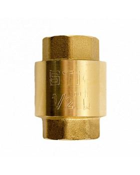 Клапан обратный пружинный STI 15 (пластиковое уплотнение)