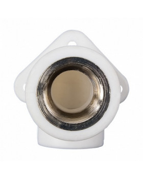 Угольник c креплением PPRC ВР 25х¾" MeerPlast